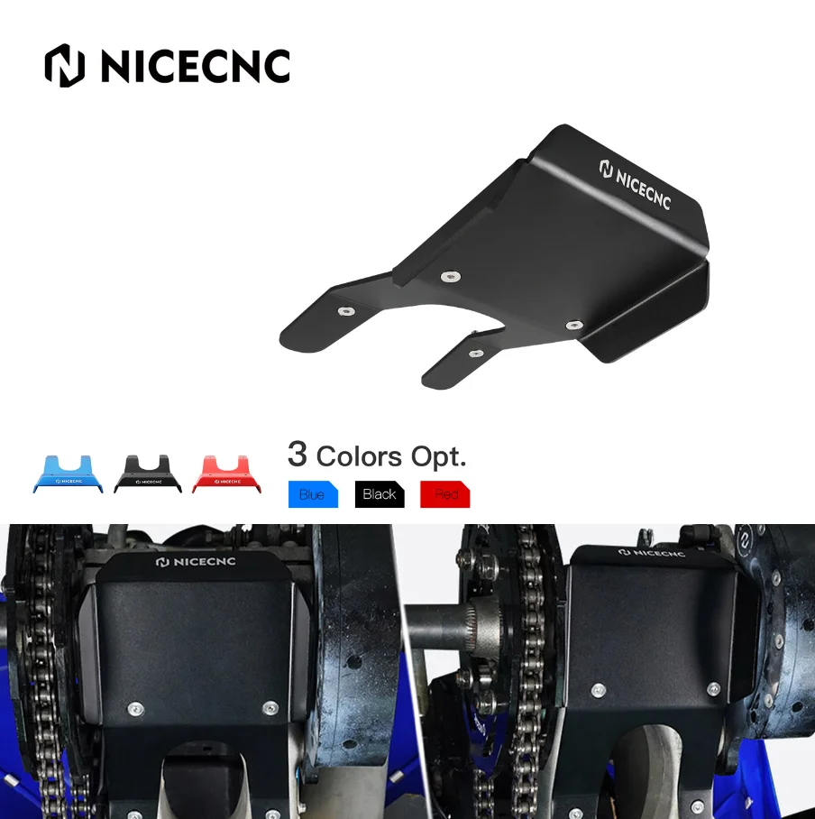 NiceCNC For Yamaha YFZ450 2006-2013 Swing Arm Skid Plate Guard YFZ450R 2009-2021 YFZ450X Corrosion Resistance Accessories