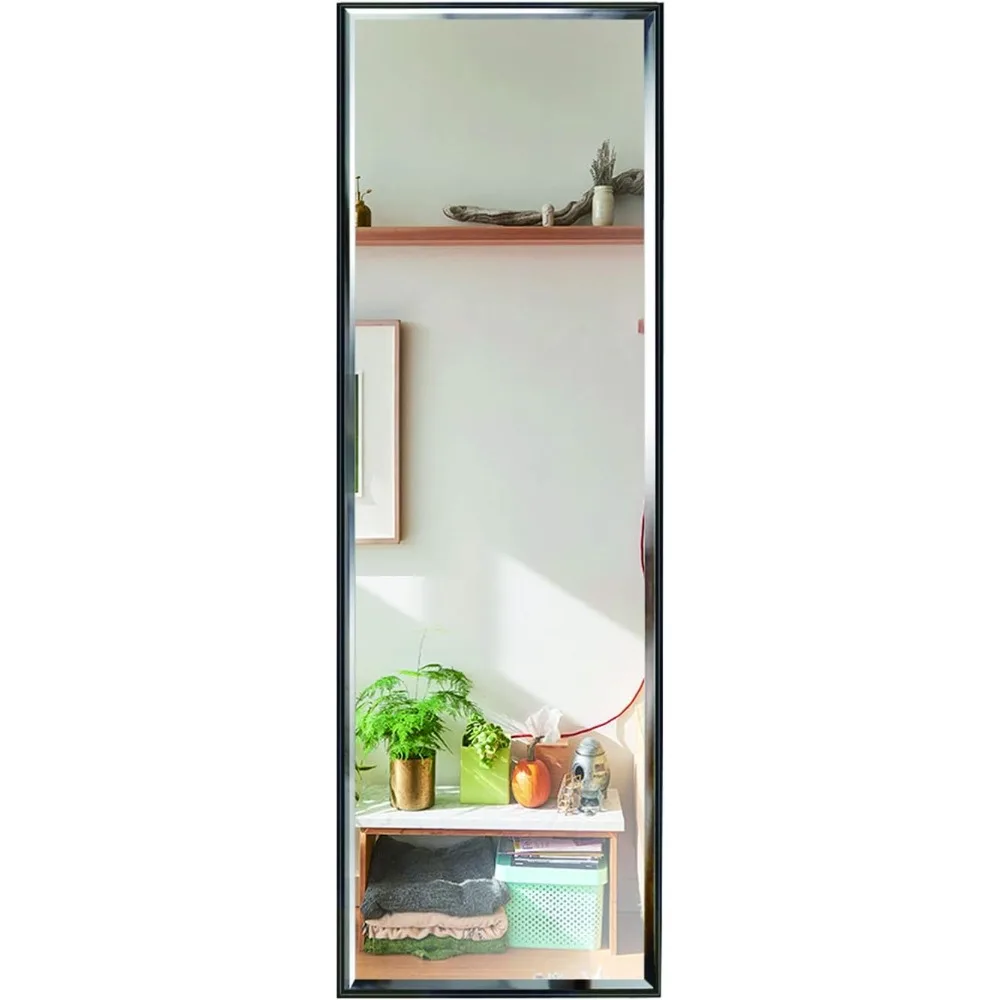 

Full Length Mirror Wall Mounted, Large Body Door Mirror with Rectangular Framed for Bedroom Bathroom Living Room Decor