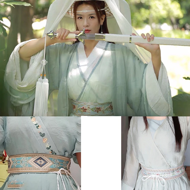 Japanese Kimono Traditional Obi Belt Retro Embroidery Wide Belt Ethnic Style Hanfu Dress Decor Tassel Waist Belt Yukata Sash