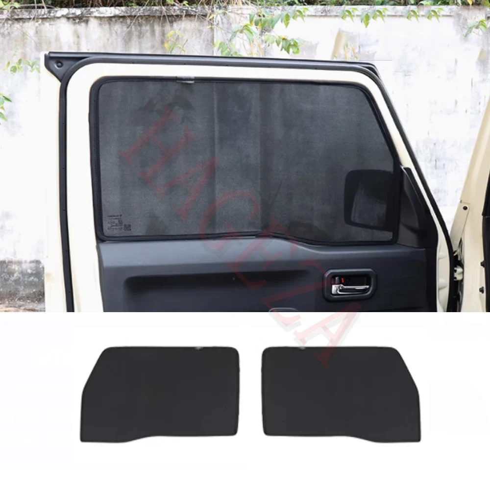 for Suzuki Jimny 4Door 23+ Car Door Window Privacy Net Gauze Curtain Anti-insect