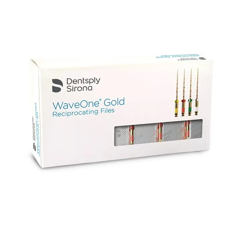 1 قطعة Dentsply الأسنان موجة الذهب أداة دوارة ملفات المحرك الحراري لأداة قناة الجذر طب الأسنان المواد