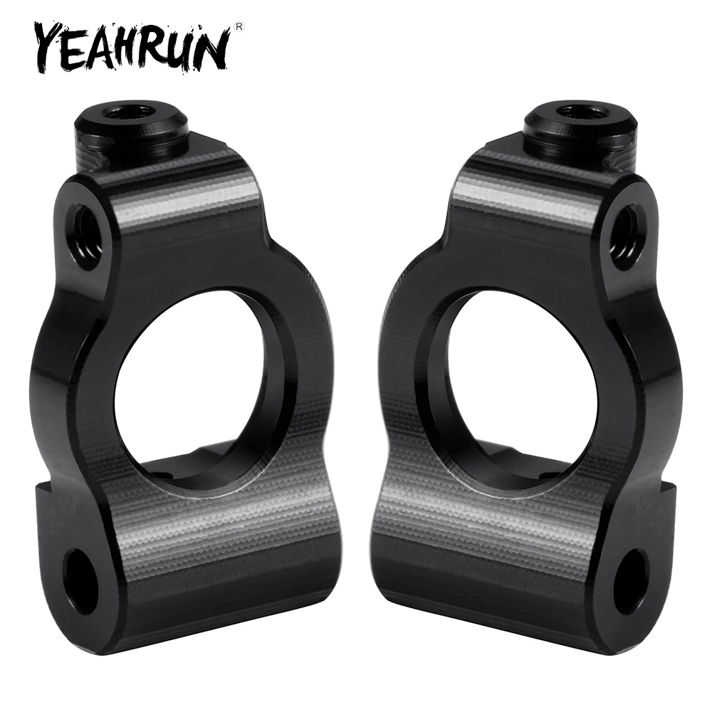 

YEAHRUN 2Pcs Aluminum Alloy Caster Blocks for LOSI 1/24 Micro-B RC Buggy Truck Model Upgrade Parts