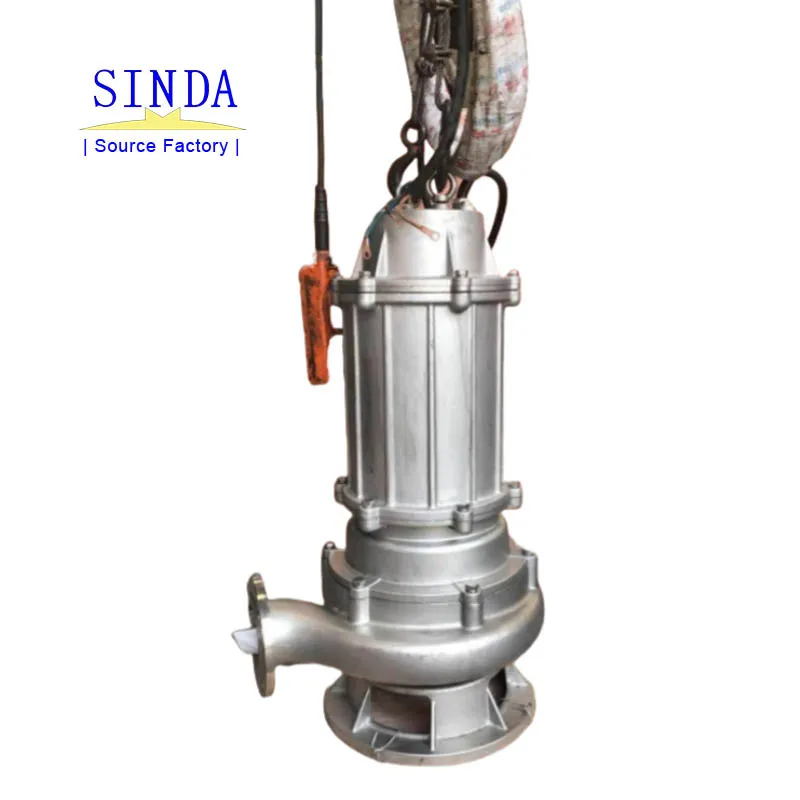 Hot Sale 7.5kw Submersible Pump for Wastewater Treatment for Slurry Sludge Sewage Sump Pump-150WQ120-10-7.5