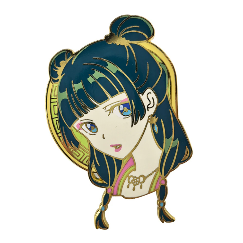 Anime l'apothicaire journaux Mao Mao Kawaii Cosplay Costume Badge broche accessoires sac à dos pendentif métal accessoire broche accessoire Gilf