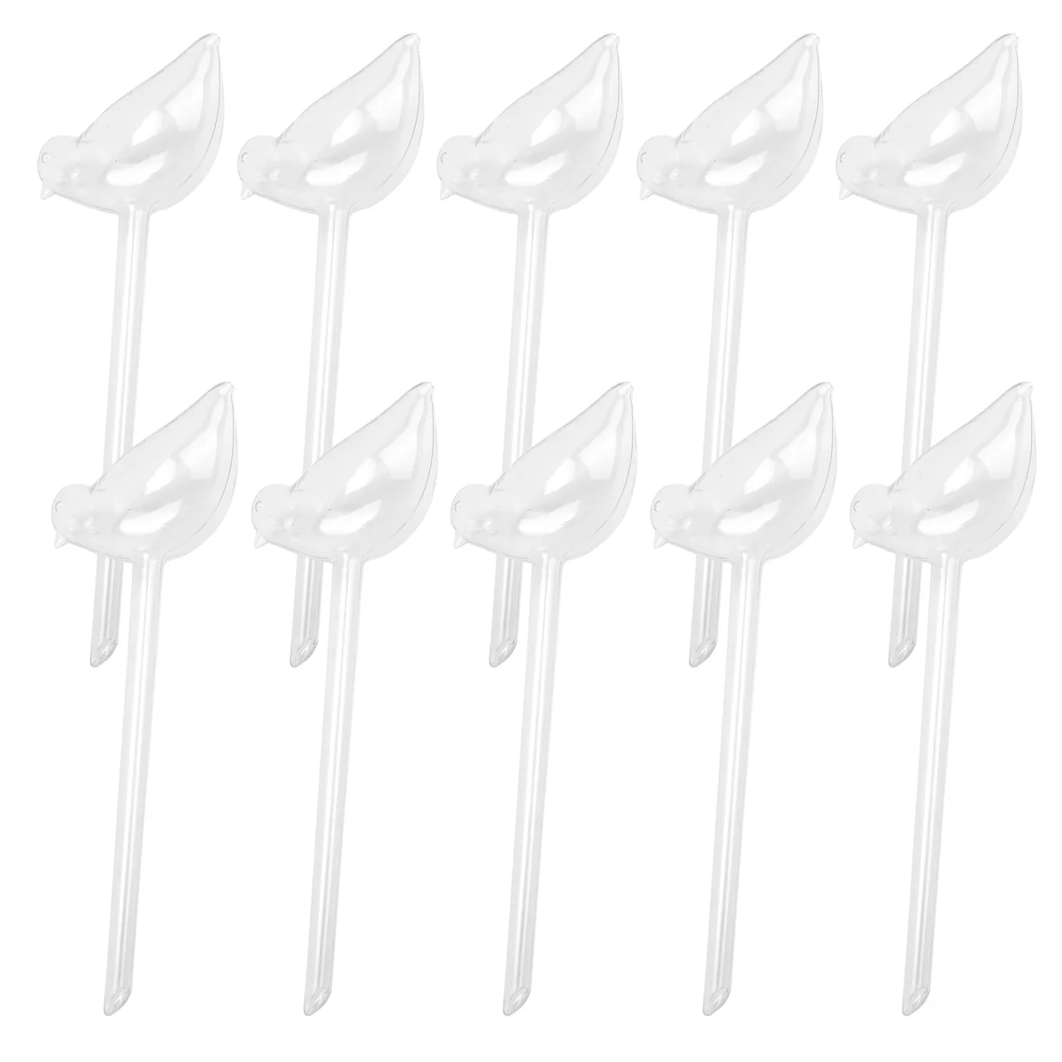 

ABJS 10Pcs Auto Drip Irrigation Automatic Dripper Bird Shape Flower Pot Waterer for Plants Flower Waterers Drip Garden Tools