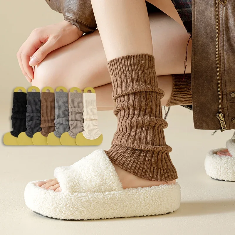 Trendy frauen Beinlinge Hohe Qualität Einfarbig Adrette Lange Warme Einfache Mode Knie Hohe Socken Für Frauen Koreanischen Stil