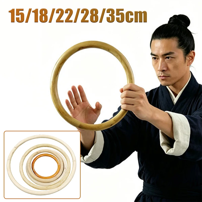 Anneau en rotin Wing Chun Kung Fu, fait main, outil d'entraînement traditionnel chinois Wushu, haute résistance pour les artistes martiaux, exercice quotidien