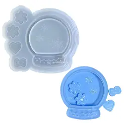 Casting Epoxy Mold Crystal Ball Silicone Moulds for DIY Keychain Dropship