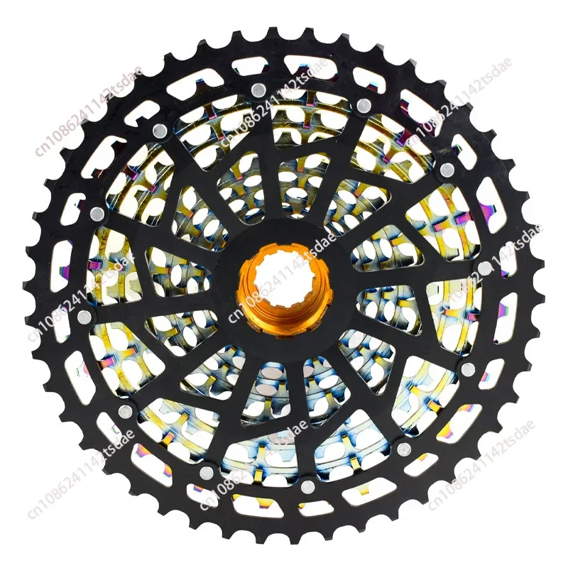 Aluminum alloy lightweight colorful mountain bike cassette flywheel 11/12 speed 10-46T10-51T