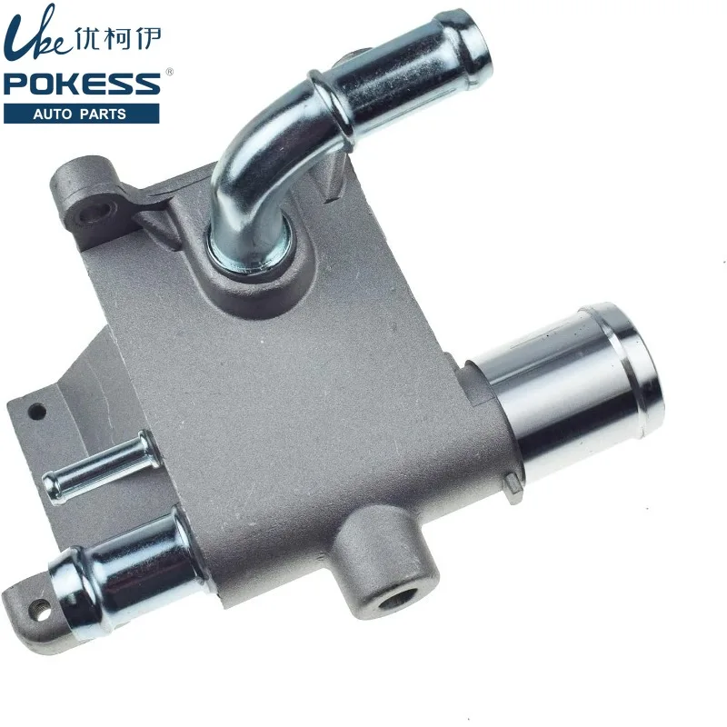 1S7G8K556AJ New Water Outlet Coolant Adapter Thermostat Housing Connector Pipe for Ford Mercury 1997-2008 Car Accessories