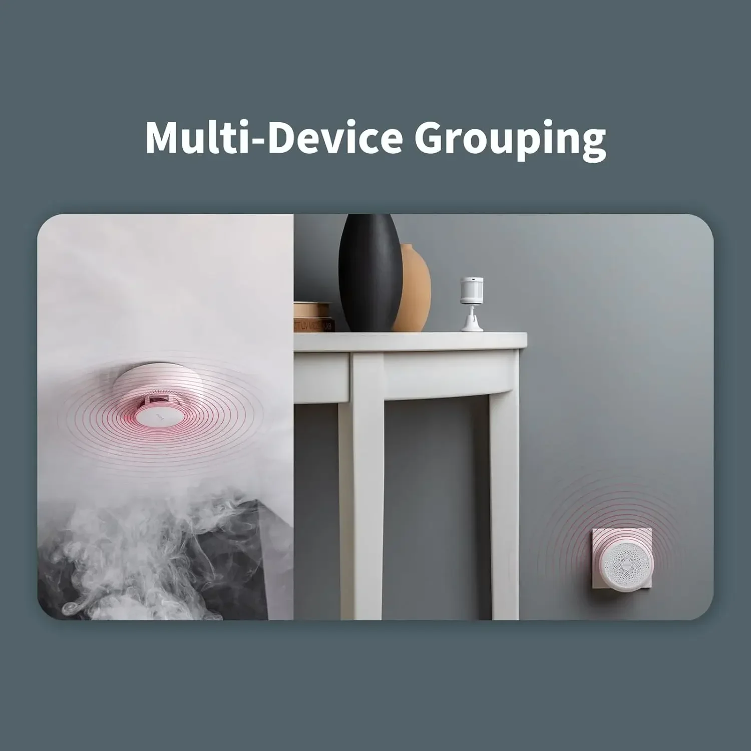 Aqara Smart Smoke Detector ZigBee Smart Fire Alarm Monitor Sound Alert Home Security Remote Control For Mi home Homekit Alexa