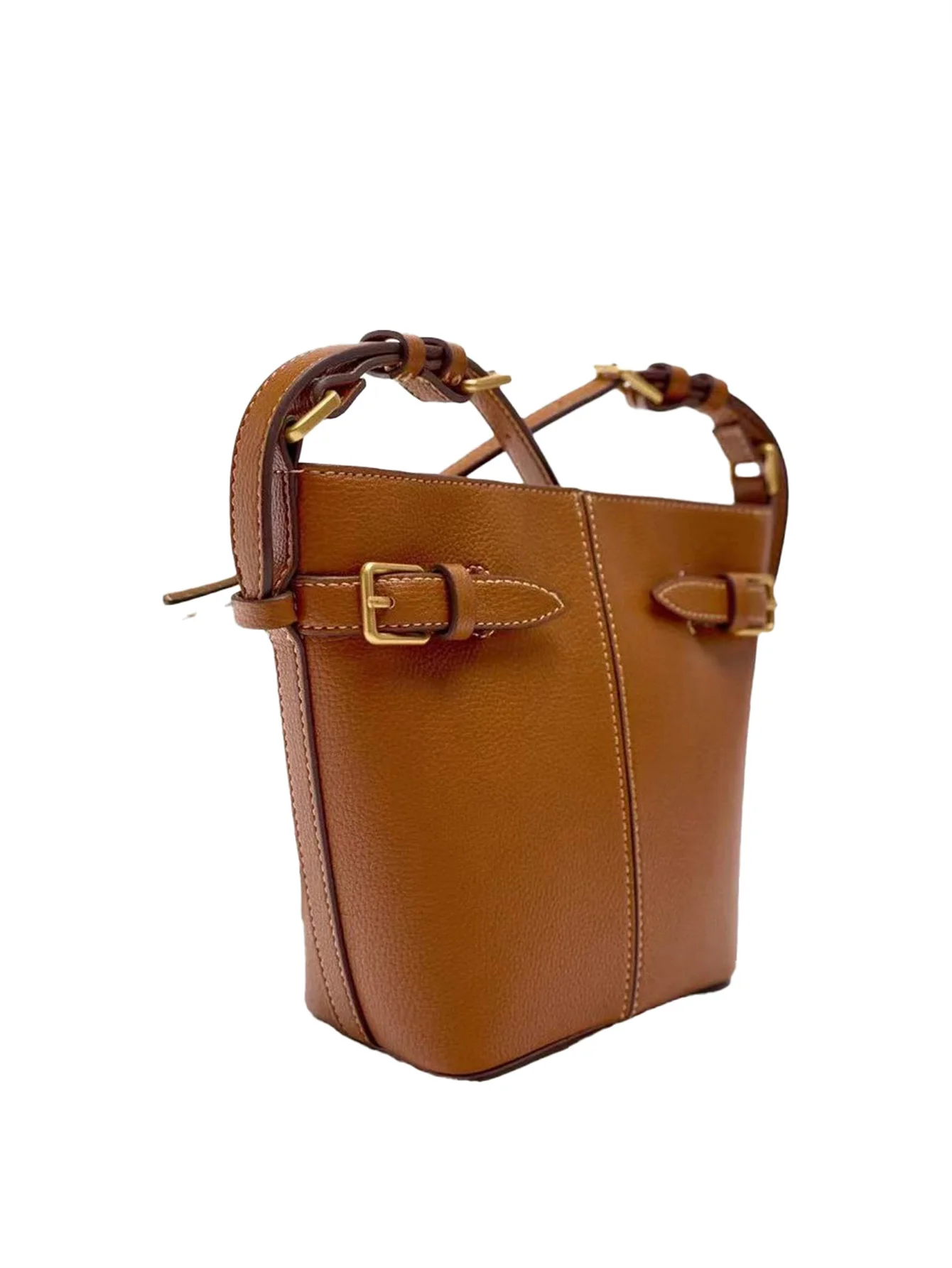 Fashion women\'s bag new all-in-one needle buckle bag webbing single shoulder crossbody bucket bag