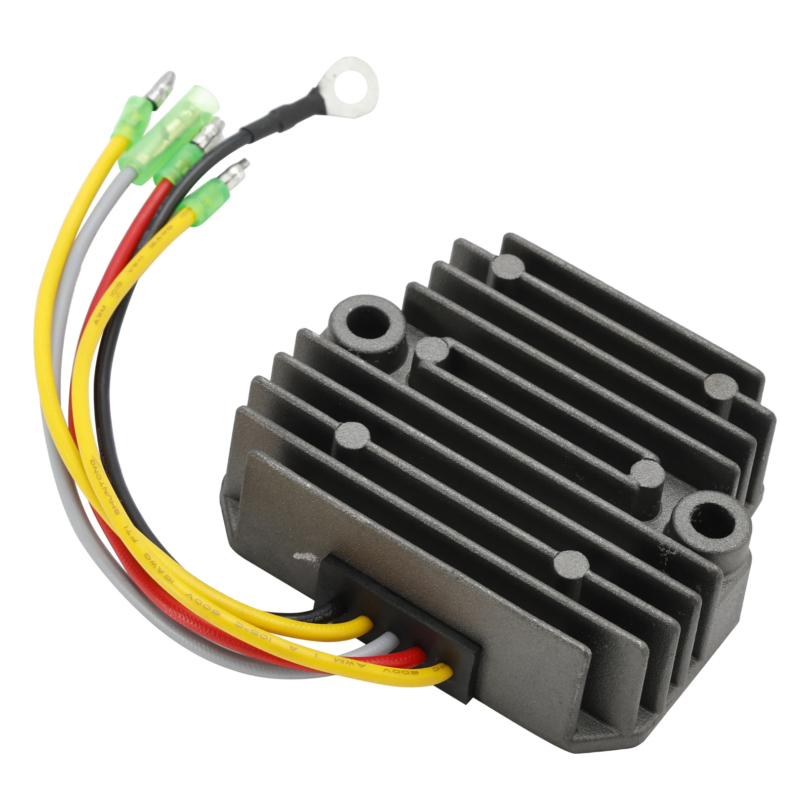 5-Wire Rectifier Regulator for Yamaha F25 F30 & F40HP 4-Stroke Engines 1998-2008