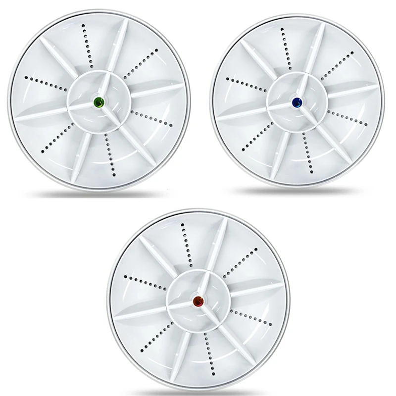 USB Rotating Turbine Dishwasher Portable Dishwasher Washing Machine For Sock Underwear For Travel Home Green