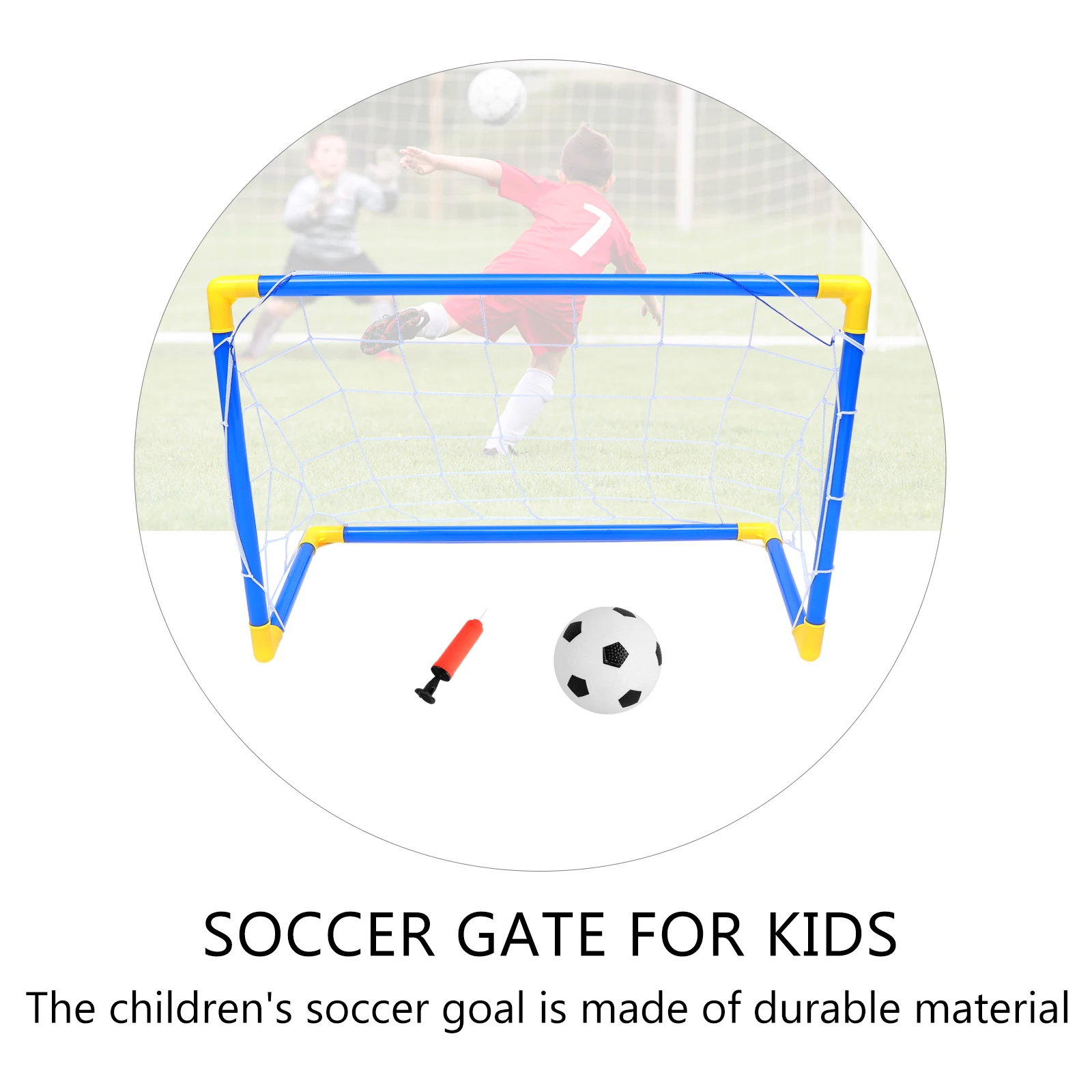

60cm Assembly Soccer Gate Foldable Kids Sports Toys Football Training Equipment Net Door Outdoor Toy Ball Games