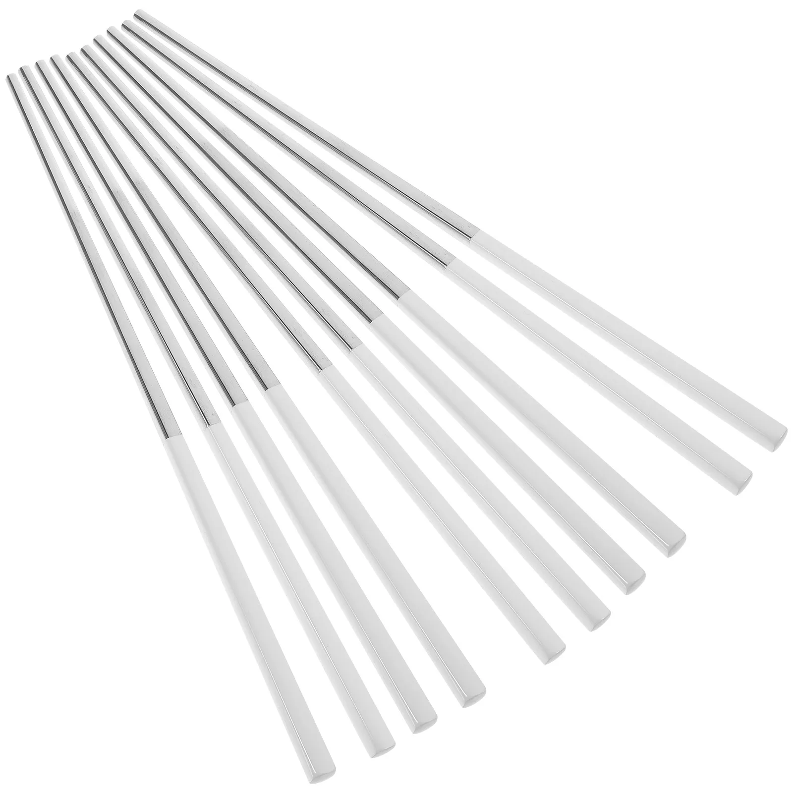 

5 Pairs Party Camping Chopsticks Reusable Chopsticks Set Lightweight Reusable Kitchen Camping Eating Flat Dinnerware