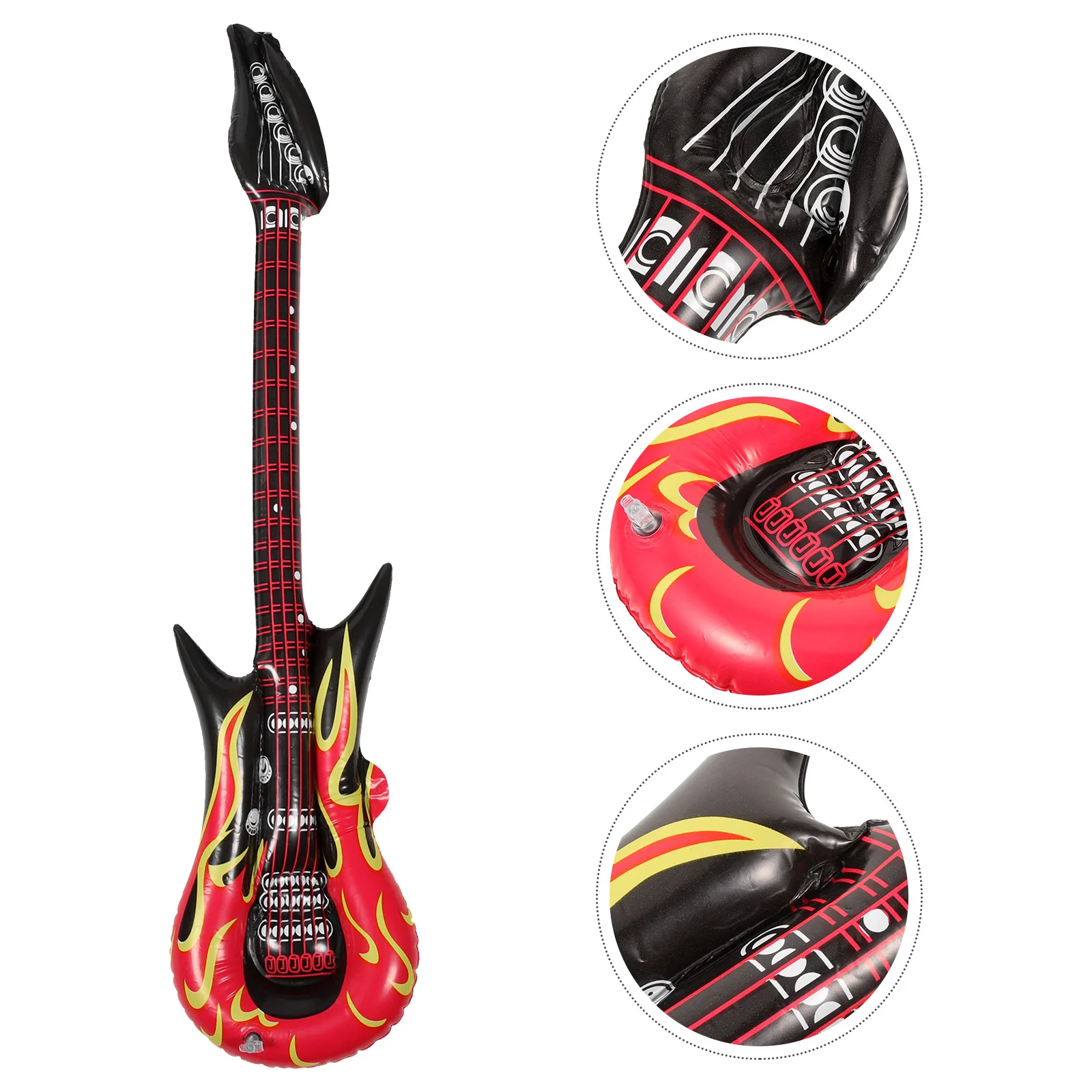 Inflatable Guitars Kid Party Interesting Inflatable Instruments Pool Inflatable Toys Kids Inflatable Guitar Party Ornaments