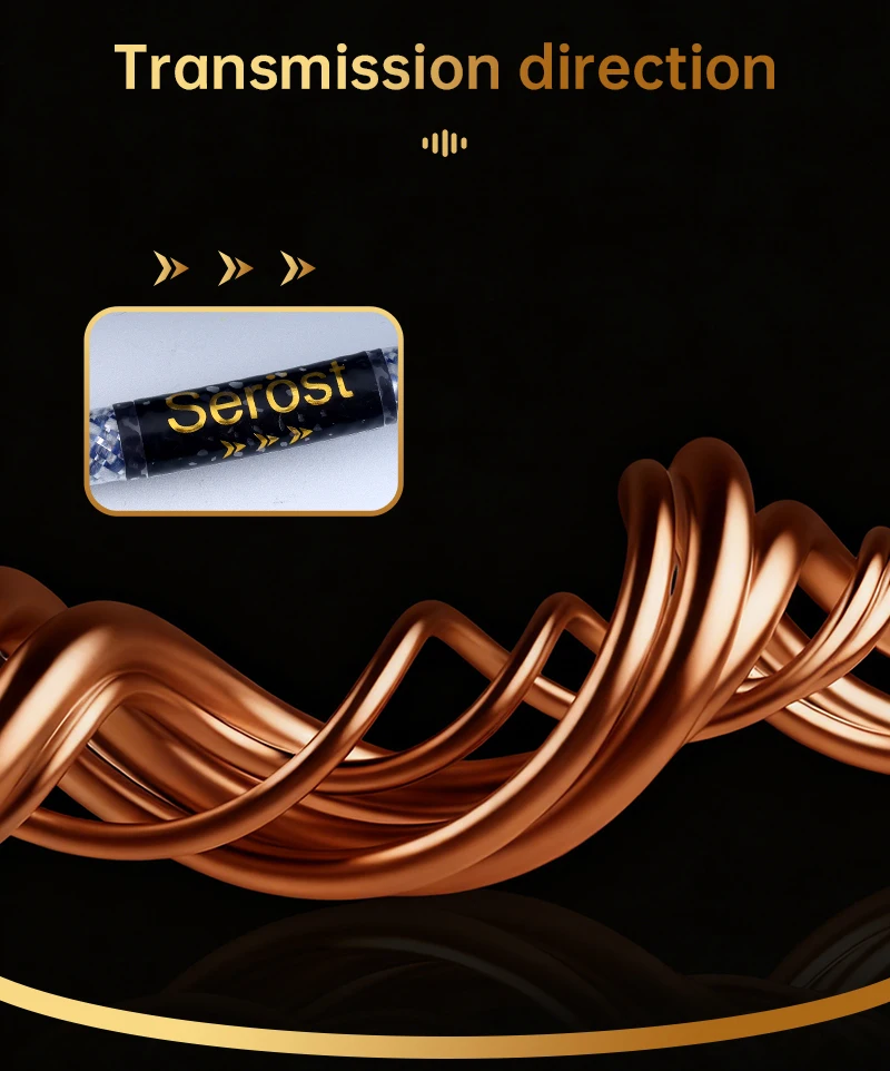 Serost Star HiFi-Audiokabel aus sauerstofffreiem Kupfer mit US-, EU- und AU-Stecker auf C13-Stecker für CD-Player, DAC, Front- und Endstufenverstärker, Lautsprecher. – Detail 6