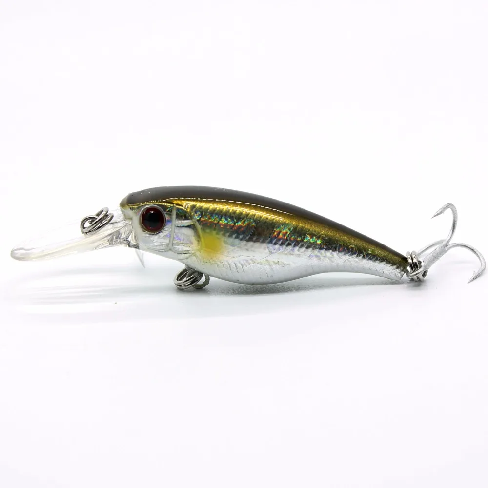 Kleiner schwimmender Wobbler, Jerkbait, 40 mm, 2,5 g, Tauchen, 0,8 m tief, kleiner Minnow-Shad, Kurbelköder, Barsch, Forelle, Makrele, Boot, Küstenangeln – Detail 7