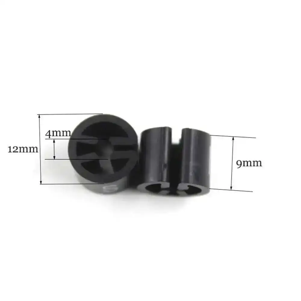 Plastic Black Size Circle For Coat Hanger Sizer Marker Ring Garment Pants Size Number Beads Clip Buckle Size Snap Number Cube