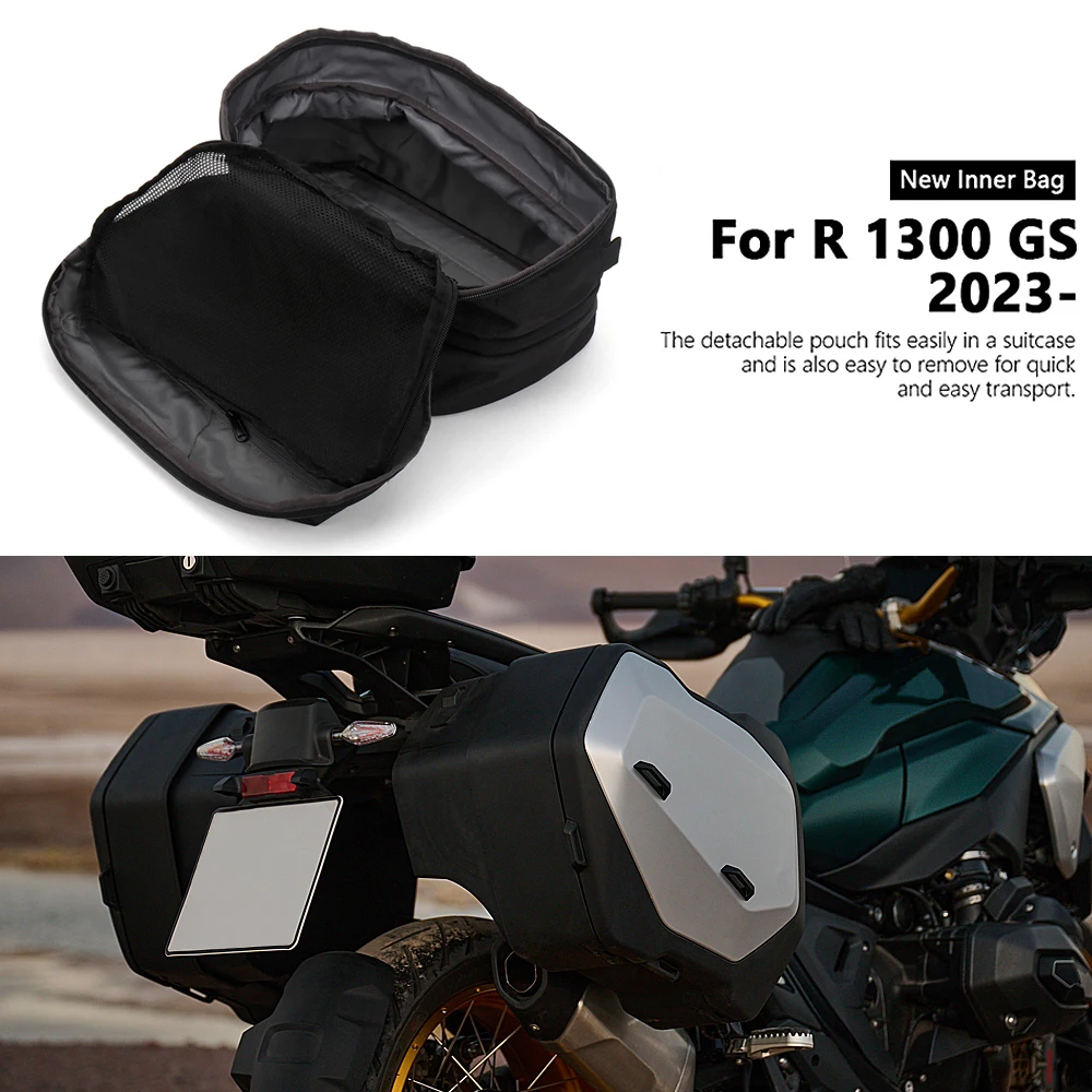 

Motorcycle Black Waterproof Luggage Pockets Saddle Inner Bags Toolkit Bag For BMW R1300 GS R 1300 GS r1300gs R1300GS 2023 2024