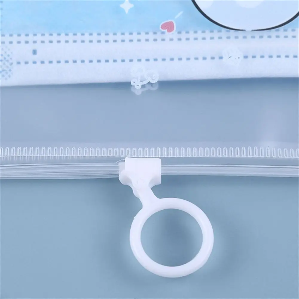 Portable Dustproof Disposable Holder Organizer Student Face Masks Save Bag Cartoon Mask Storage