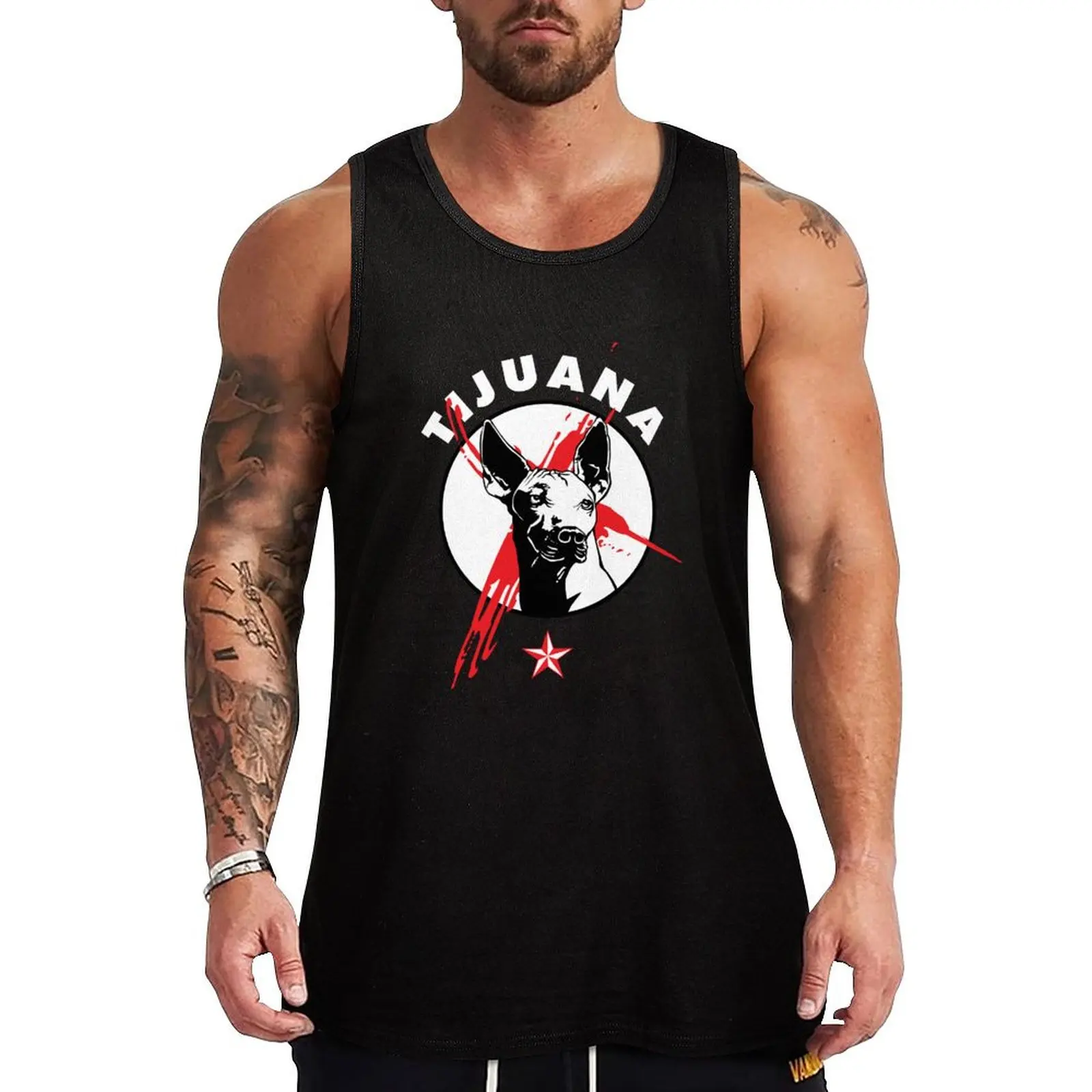 

Xolos Tank Top Running Athletic Tank Top Moisture Wicking Sleeveless