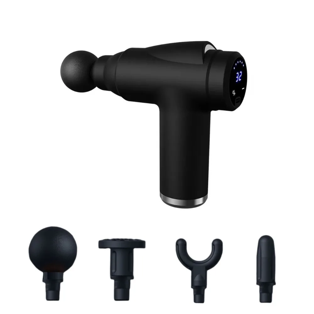 

32 Modes Fascia Massager USB Charging LCD Display Muscle Relax Fascial Machine Body Relaxation Noise Reduction Body Massager