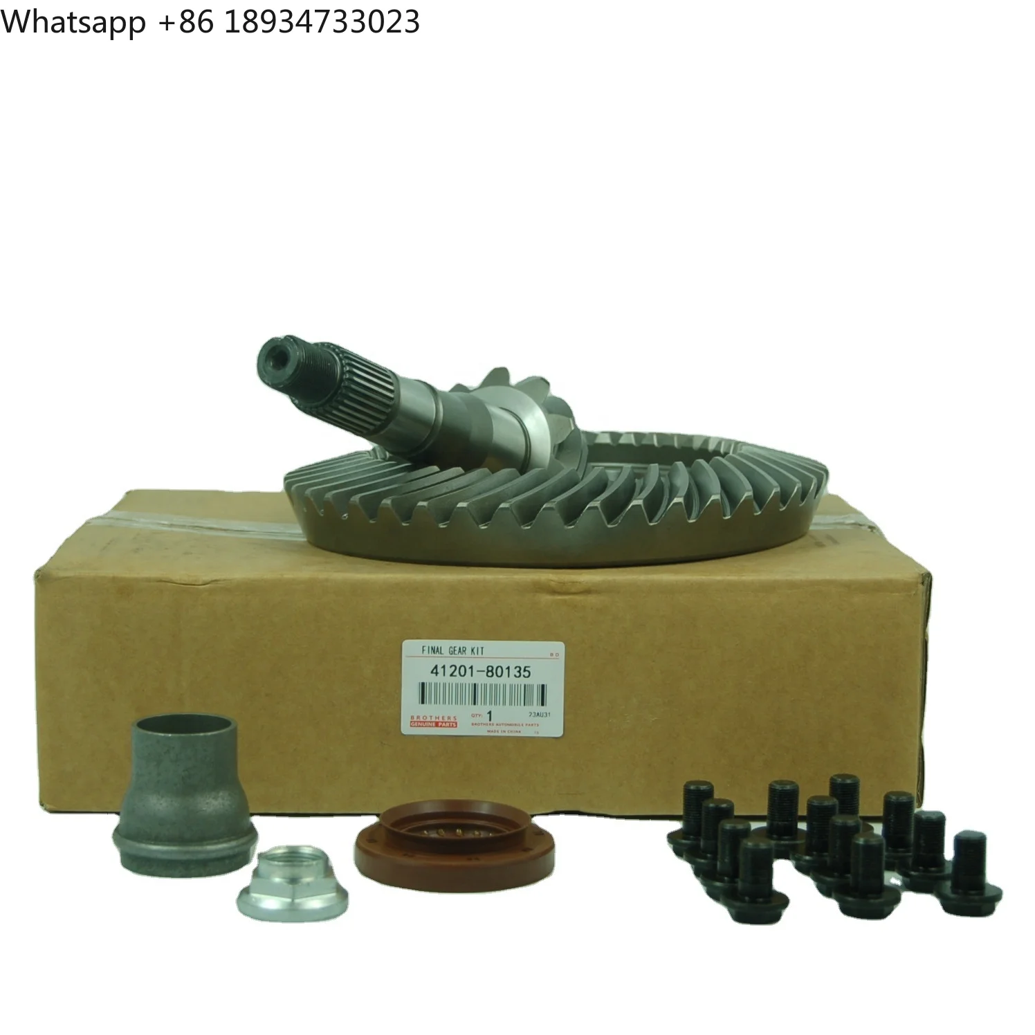 GOOD QUALITY 41201-80135 41201-80203 NEW  FINAL GEAR KIT DIFFERENTIAL REAR for TOYOTA LAND CRUISER CROWN WHEEL PINION GEAR