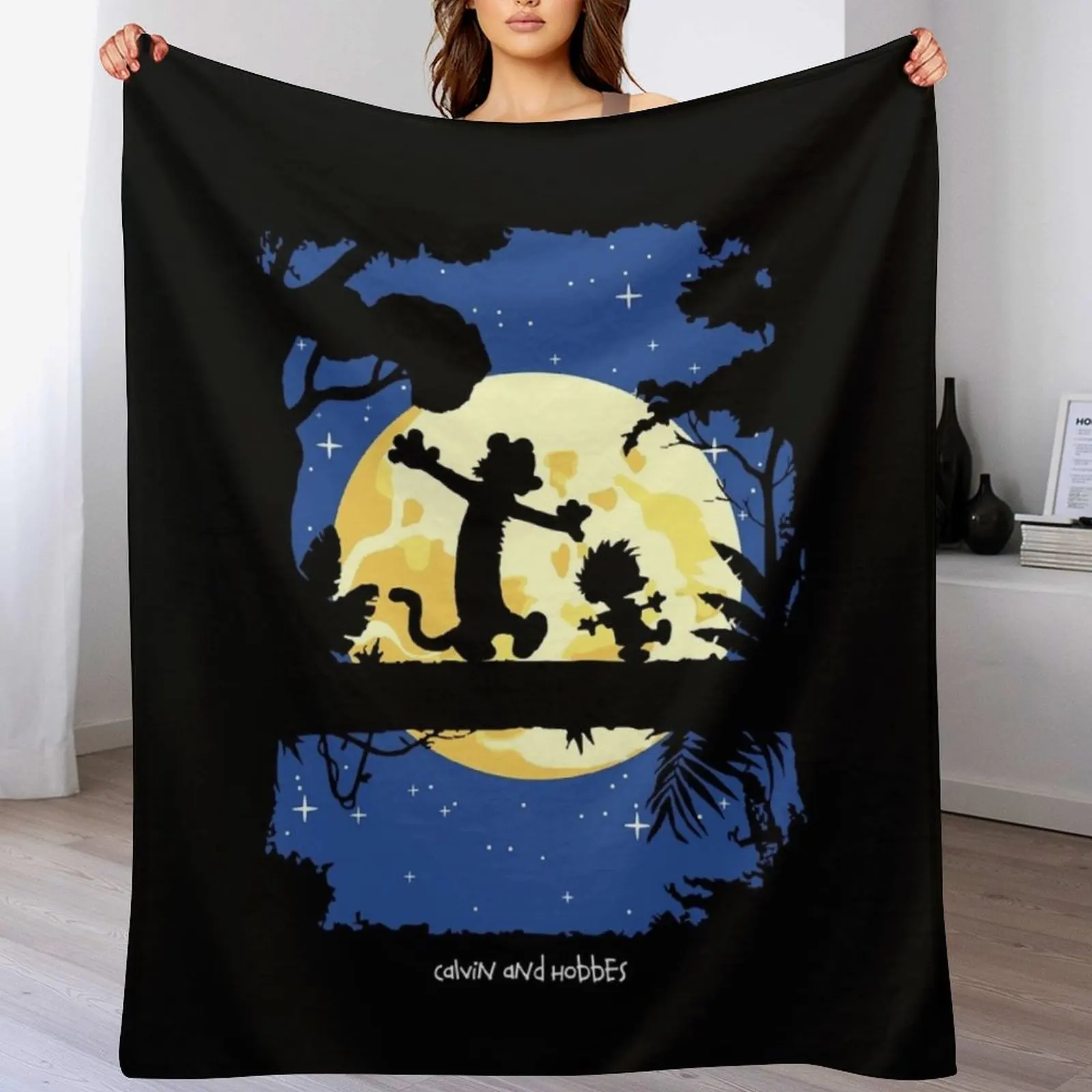 

Mistakes In Calvin Arts Fans Hobbes Vintage Portrait Boys Girls Throw Blanket Warm Flannel Blanket for Couch Chair Bedroom
