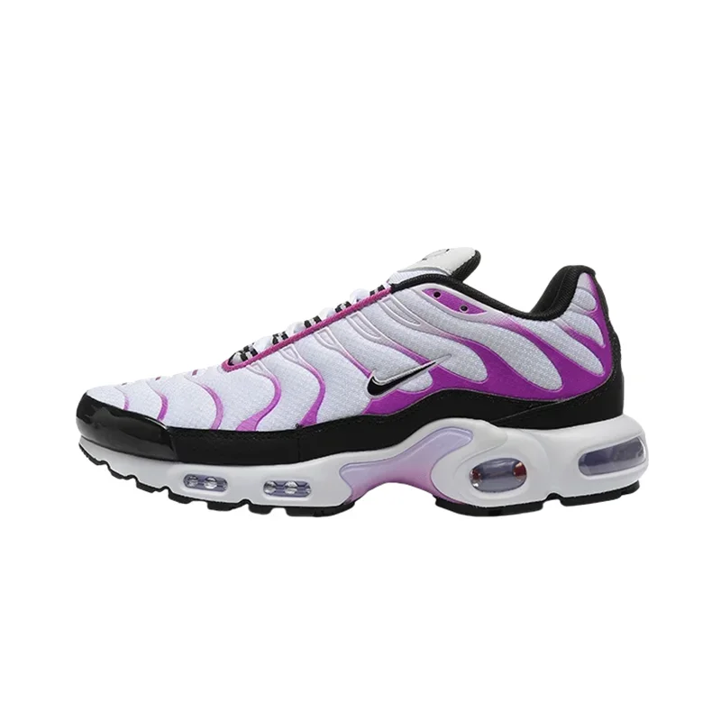 

Nike Air Max Plus Men's Running Shoes Anti Slip, Durable, Comfortable, Sports Shock Absorbent, Breathable, Sports Purple
