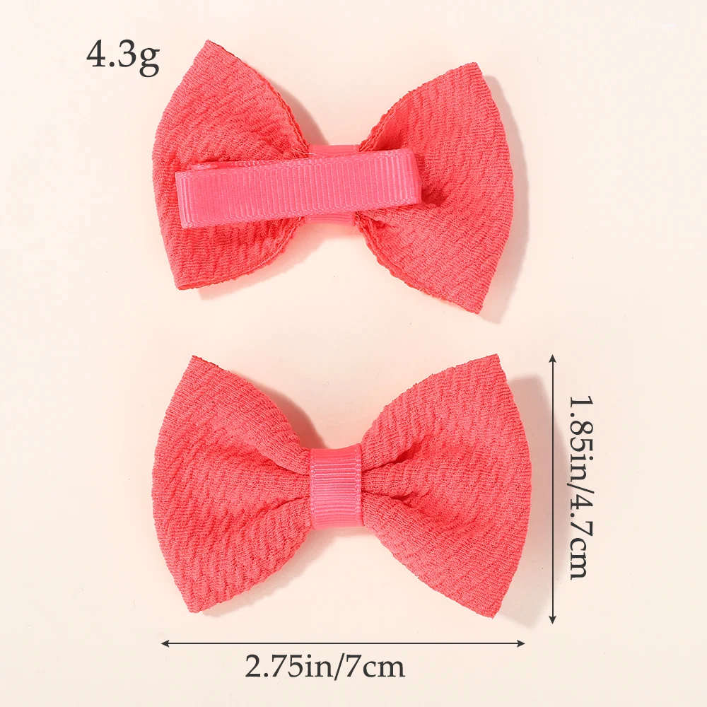 40 قطعة لون عشوائي القوس القوس مع مشبك شعر للفتيات جديد أغطية الرأس غطاء الرأس دبوس الشعر المشابك لطيف إكسسورات شعر الأطفال