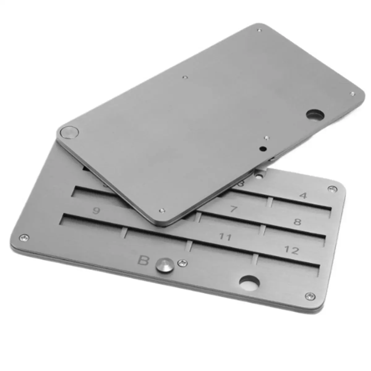 REST Crypto Seed Phrase Storage, Stainless Steel Bitcoin Seed Plates Seed Phrase Backup Cold Storage, Supports Up to 24 Words