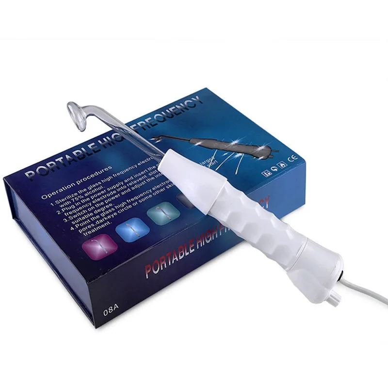 

2021 Hot Sell Factory Wholesale Portable High Frequency Electrotherapy Glass Tube High Frequency Electrotherapy Instrument