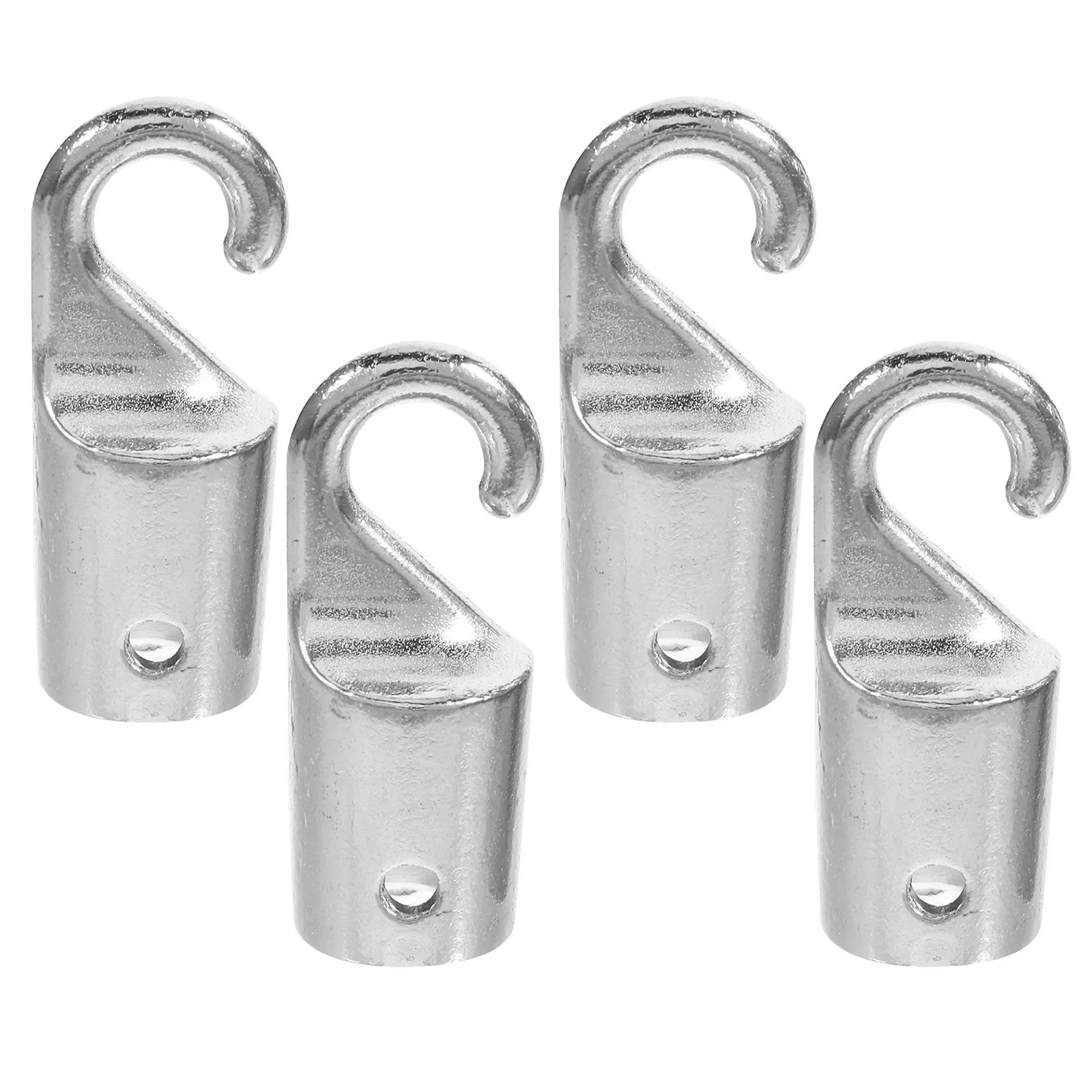 4Pcs Blind Wand Hook Tip Replacement Clear Plastic Handle Grip Universal Fit Vertical Blind Stick Replacement Parts Window