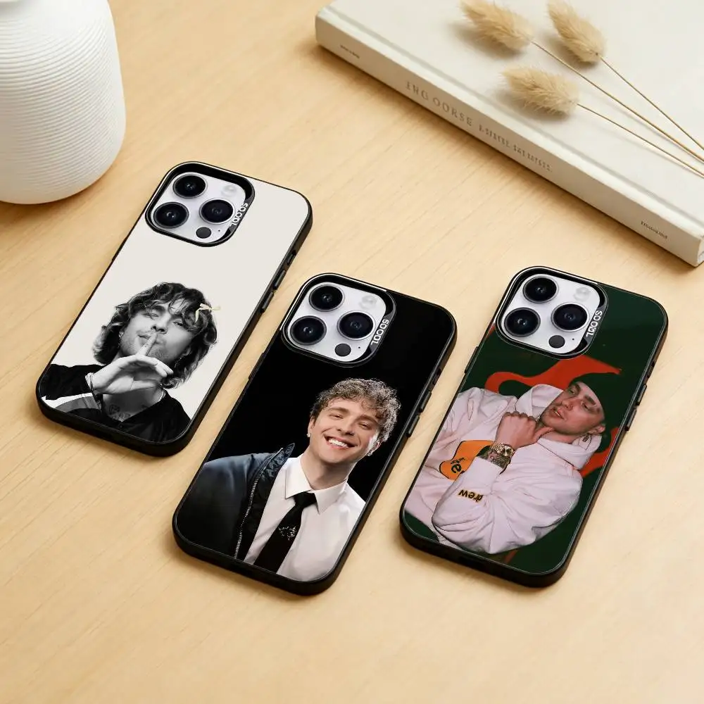 

Rapper E-Egor K-Kreed EK Phone Case For iPhone 17,16,15,14,13,12,11,Pro Max,Plus Candy Silver Cover