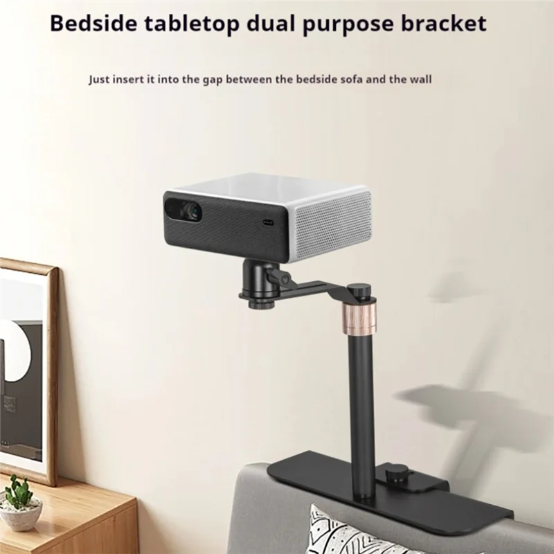 

AEE7-Projector Stand Bed Sofa Metal Holder Table Projector Holder Wall Mount Retractable Bracket Universal Support