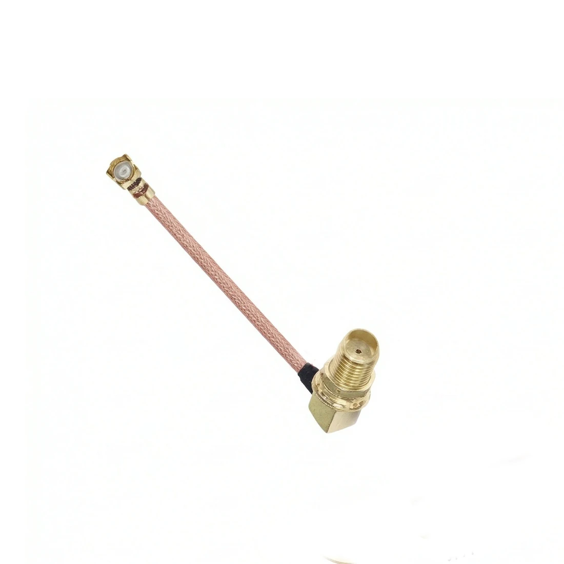 1PC SMA Weibliche Rechtwinklig zu U.FL RG178 Kabel Buchsen Jack Anschlüsse Ada6pter für Wifi Router GPS AP NEUE Großhandel – Detail 4