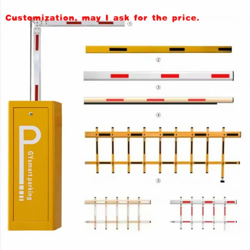 

custom.XGY Parking Lot Access Control System Security Fence Gate Car Park Drop Arm Barrier Gate Vehicle Entran
