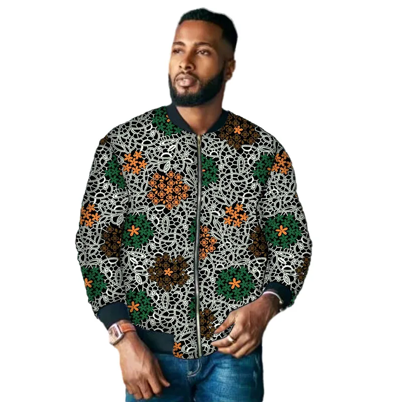 

Мужская куртка-бомбер на заказ в уличном стиле, винтажная, с принтом, воротником-стойкой, короткая, в стиле Анкара, индивидуальный пошив