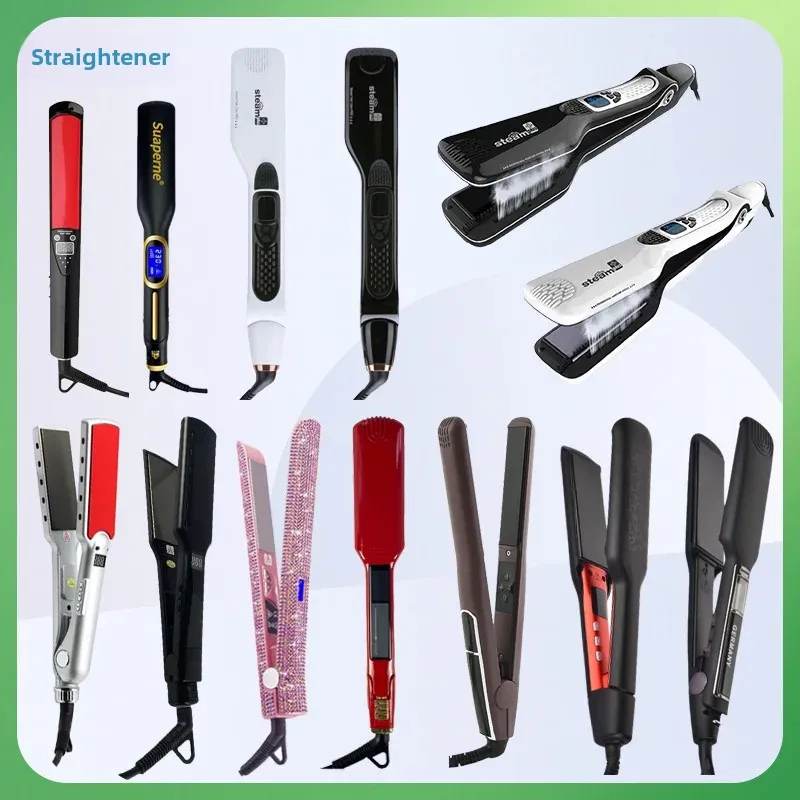 Steam Straight Razor Clippers Hair Salon Use Non-Damaging Negative Ion Direct Clipping Scissors Boat Equipment Accessories