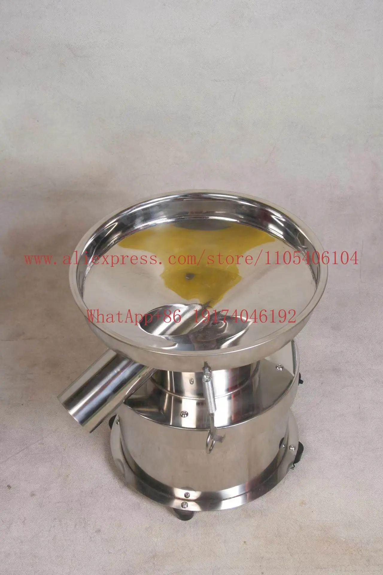 Vibrating Screen Small Stainless Steel Vibrating Screen Powder Machine Traditional Chinese Medicine Powder Food Metal Powder
