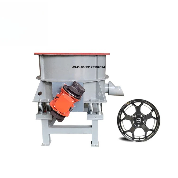 DZJX Alloy Wheel Rim Vibratory Polisher All Sizing Machine Tumbler Polishing Machine