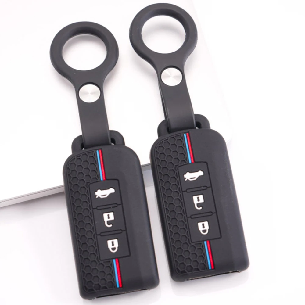 Protective Key Cover Keychain For Mitsubishi Lancer Outlander ASX Pajero Eclipse L200 Mirage Attrage Galant Colt Delica Reliable