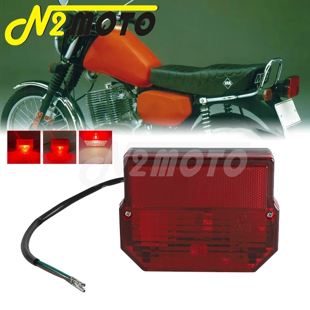 Motorcycle Red Rear… - image