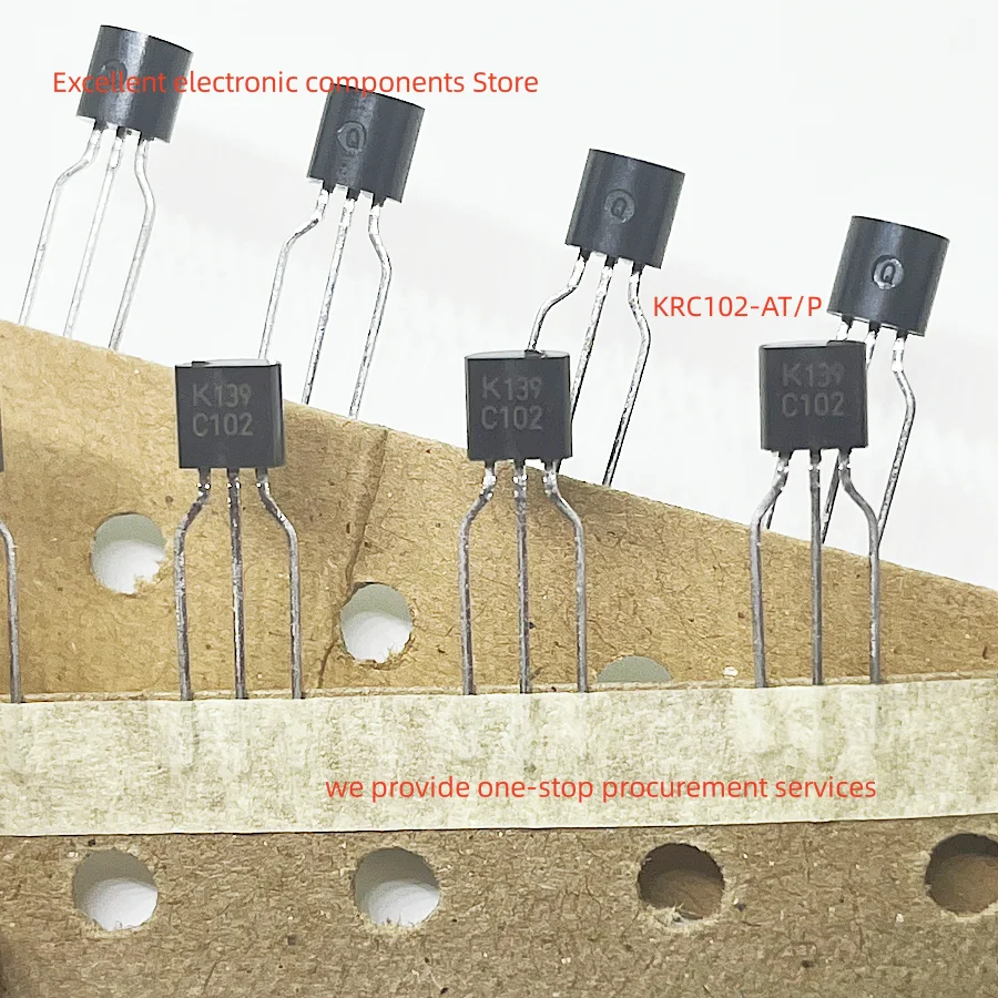 10PCS/LOT New original  C102 C102M KRC102M KRC102 KRC102M-AT/P KRC102-AT/P KRC102M-AT TO-92S Digital Transistors In stock