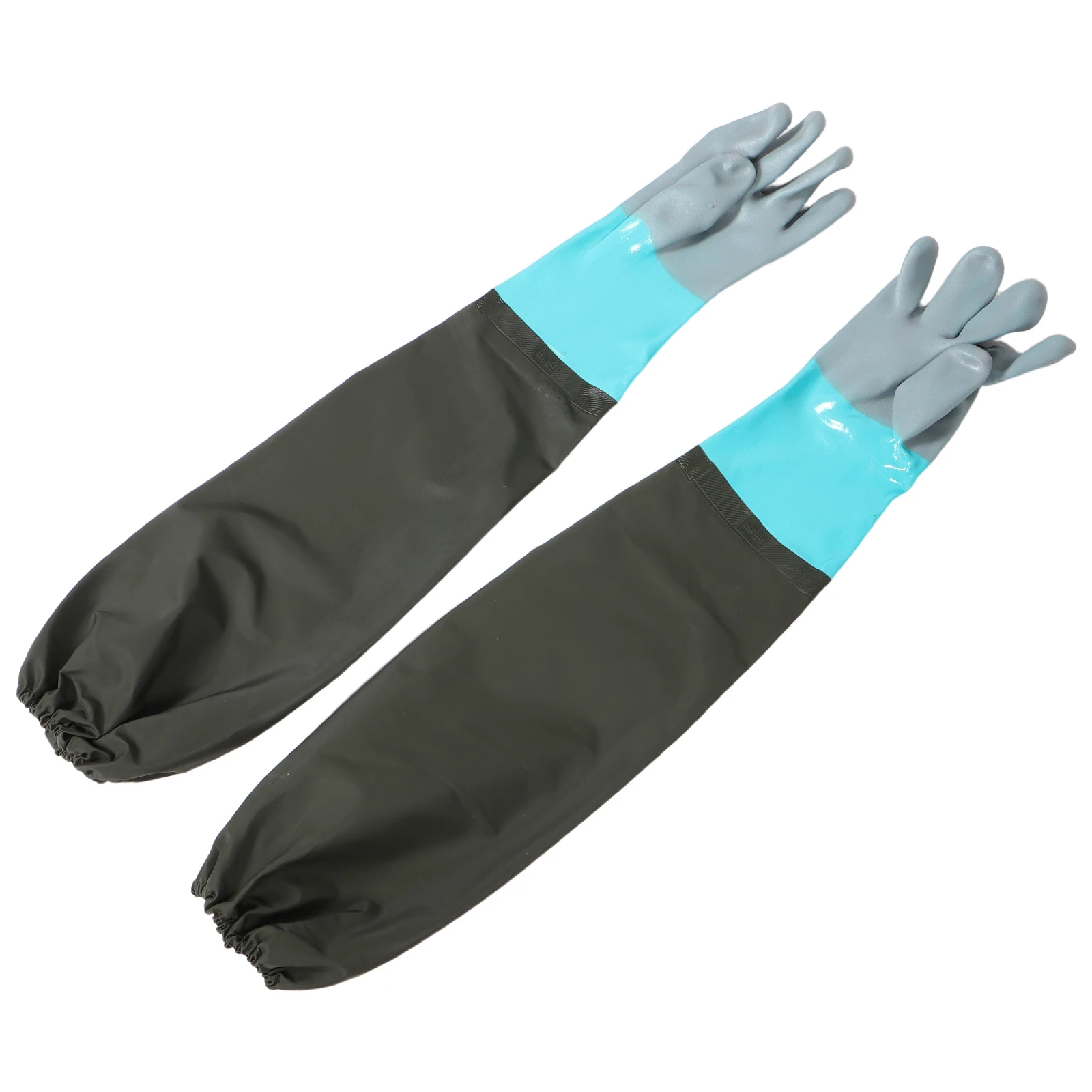 

Long Sleeve Splashproof Gloves 75cm Car Washing Fishing Pond Cleaning Anti-Slip Full Arm Protection Safety Gloves Long