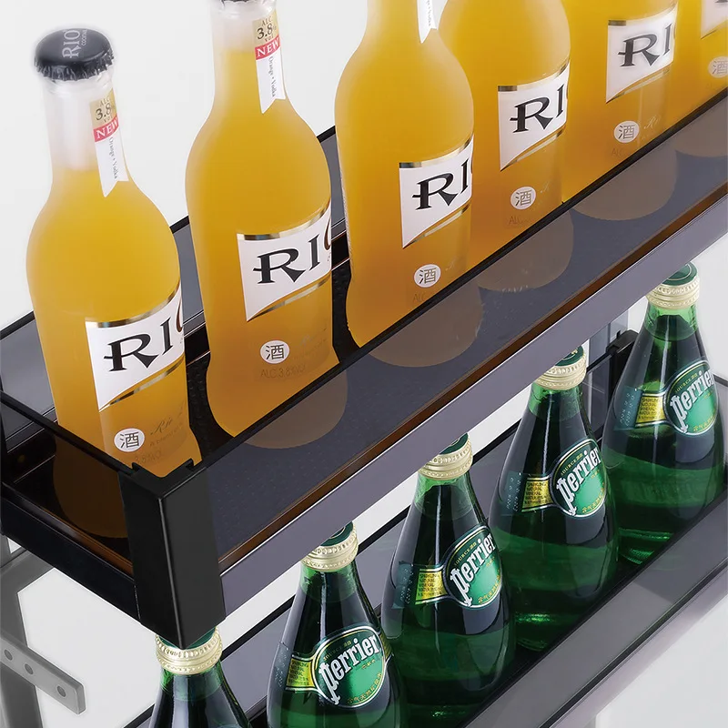 

Multi-layer high cabinet snack basket kitchen cabinet side-mounted basket storage