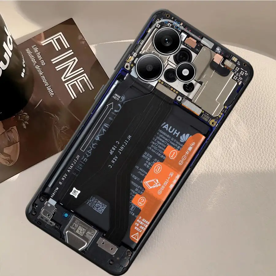 

Чехол для материнской платы для Xiaomi Poco F3 F4 F5 C65 M3 M4 Pro C50 C51 M5 X3 X4 X5 Мягкая задняя крышка для телефона