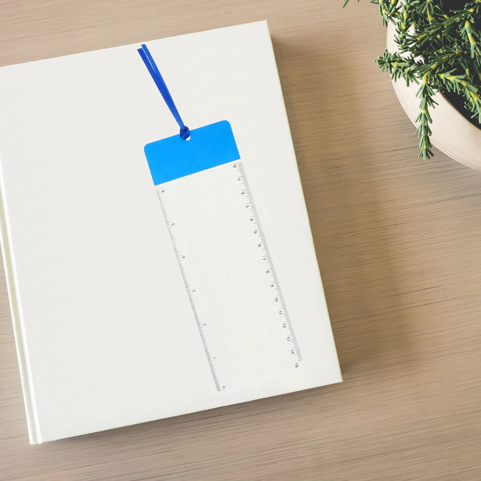 10Pcs PVC Bookmarks Clear Bookmark Sleeves for Teens Women Men Book Marking Decor Functional Ruler Design Reader Gift Idea